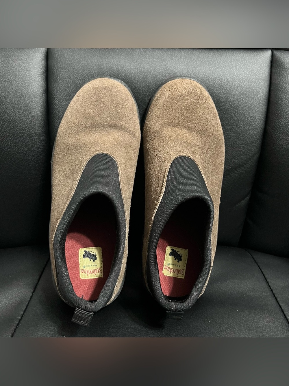 Vintage Staheekum Suede Low-Profile Outdoor Mocs / Walking Shoes for women sz 6